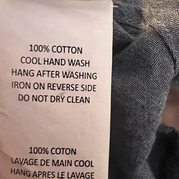 Boohoo Blue Off-Shoulder Long Sleeve Top Size 8 - Picture 6 of 6